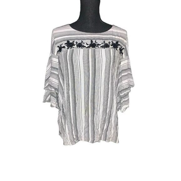 Loft Bell Sleeve Blouse - Picture 1 of 6